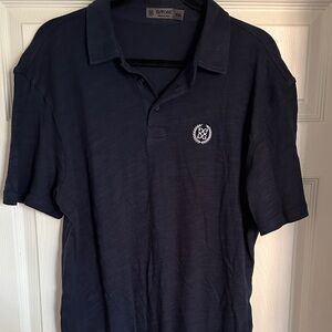 G/FORE Men's Dark Blue Polo Shirt